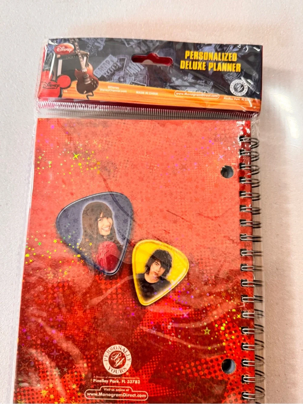 Disney Camp Rock Deluxe Planner - Demi Lovato Joe   Jonas